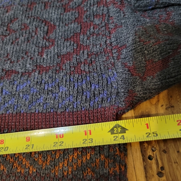Giorgio di Firenze men's size XL made in Italy wool blend sweater vintage - Picture 8 of 10